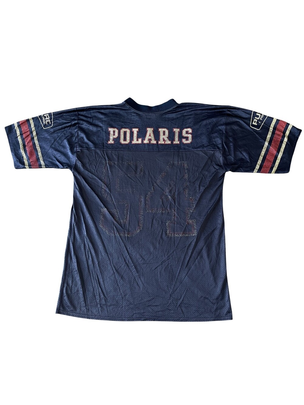 Vintage 90s Pure Polaris Football Jersey 54 Navy Size 2XL